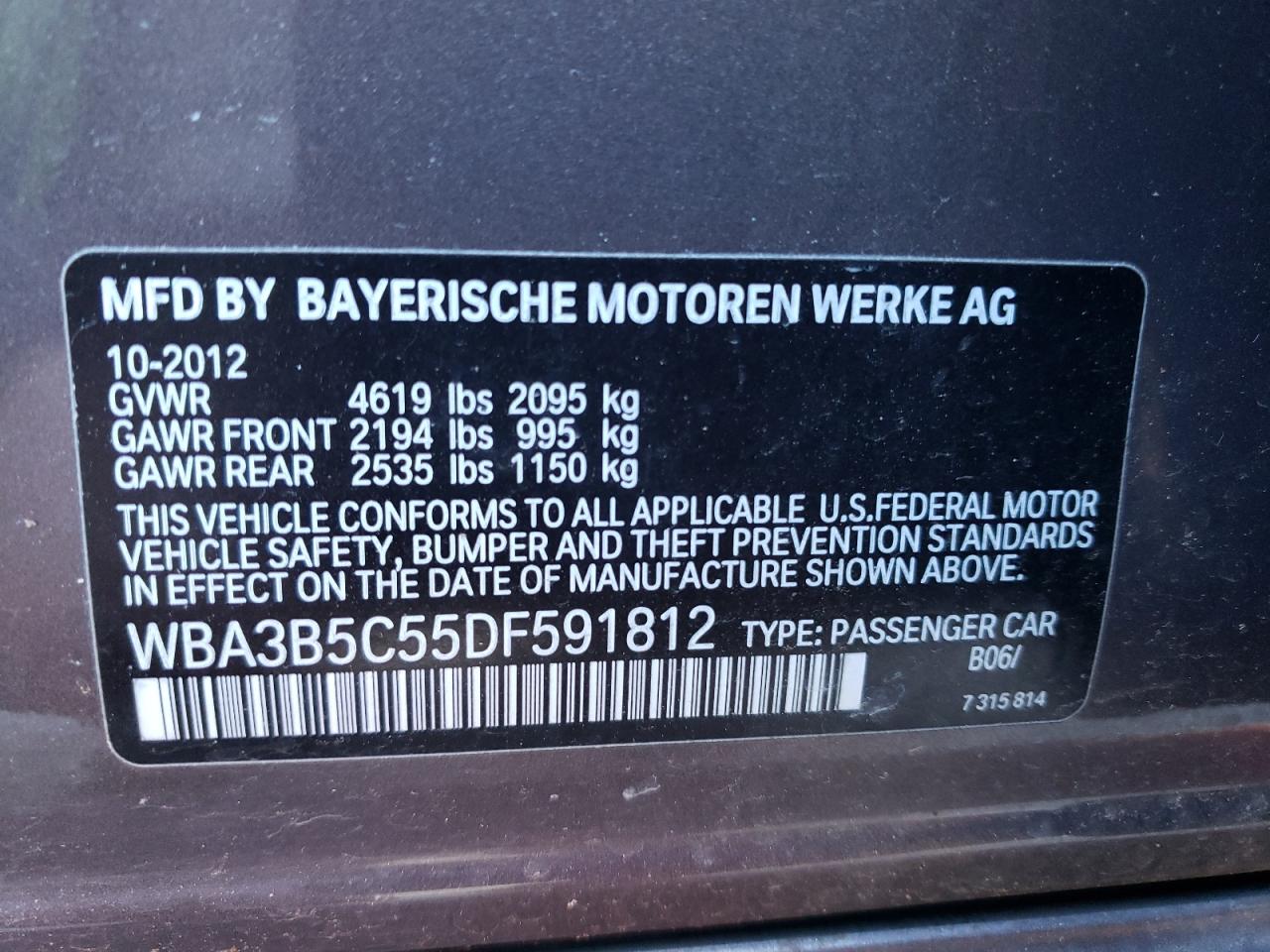 2013 BMW 3er - Image 13