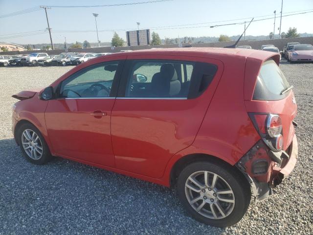  CHEVROLET SONIC 2012 Червоний