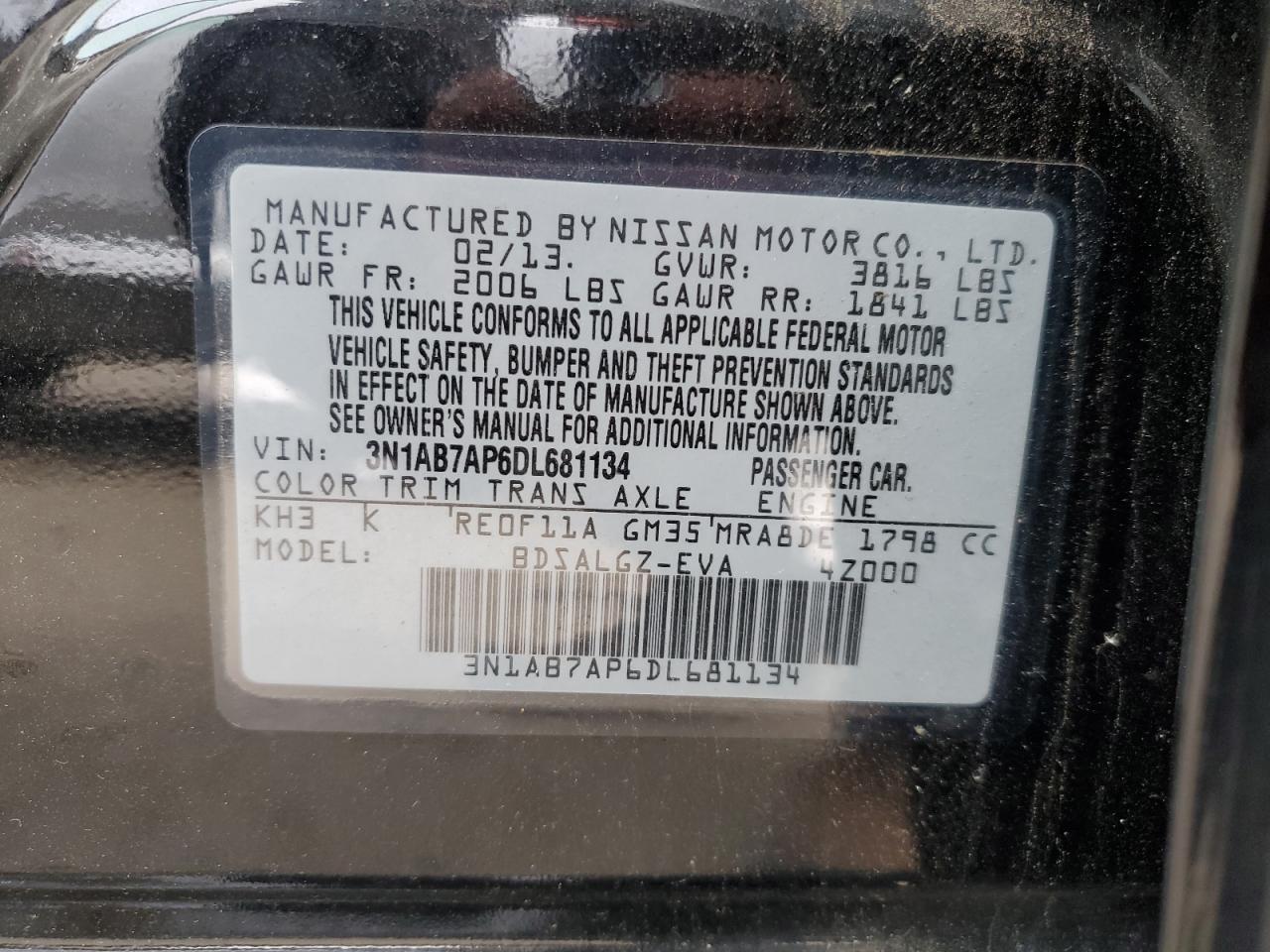 2013 Nissan Sentra - Image 12