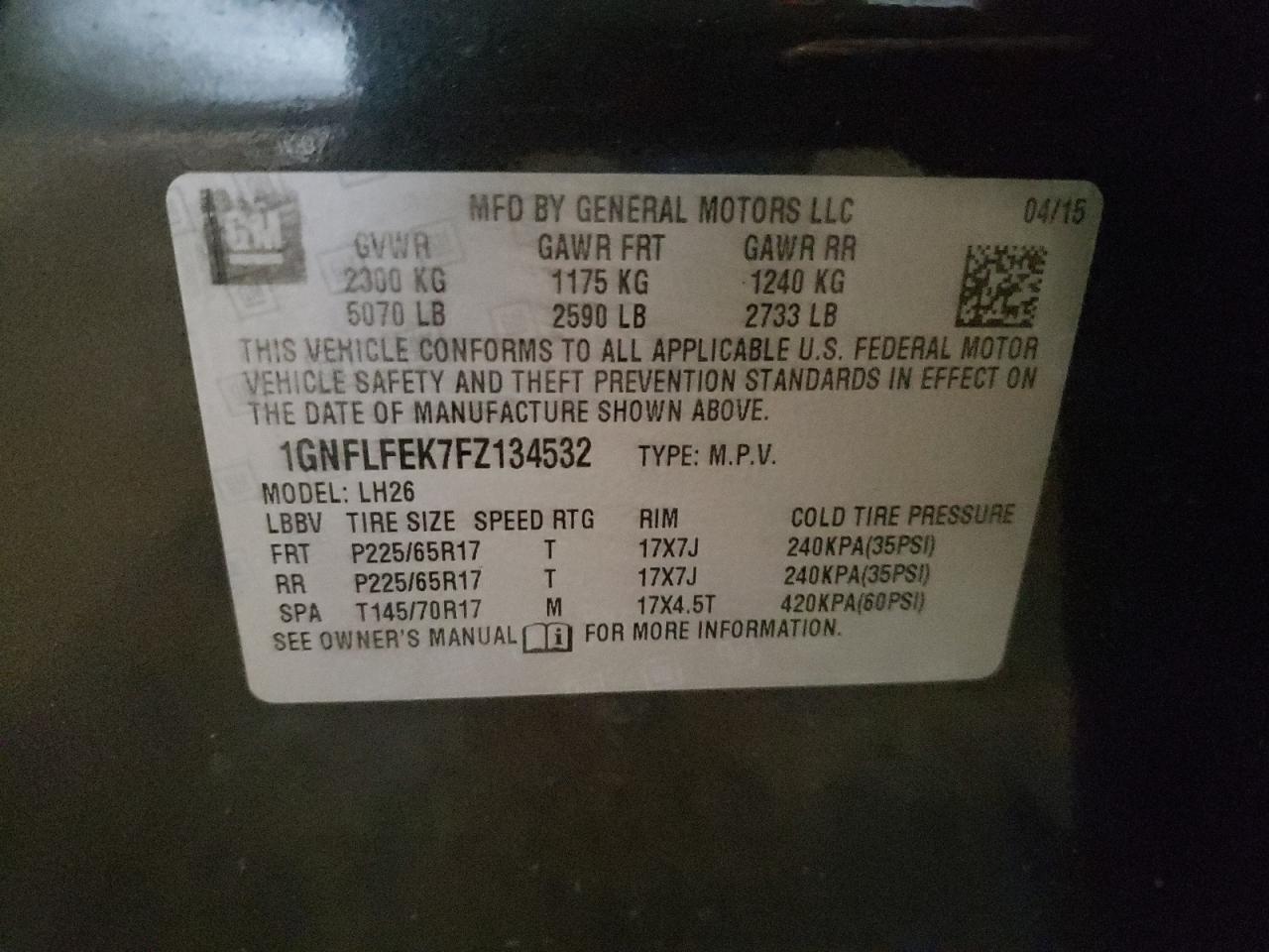 2015 Chevrolet Equinox - Image 12