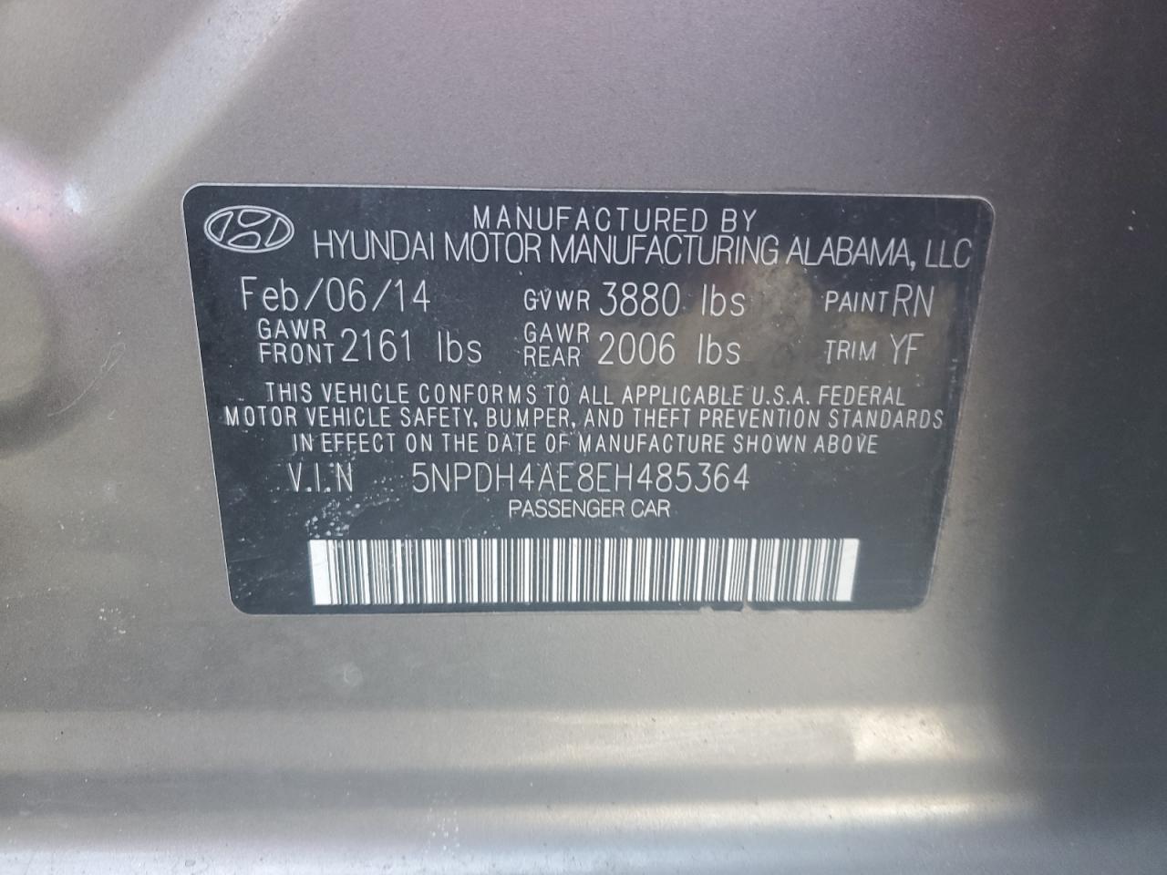 2014 Hyundai Elantra - Image 12