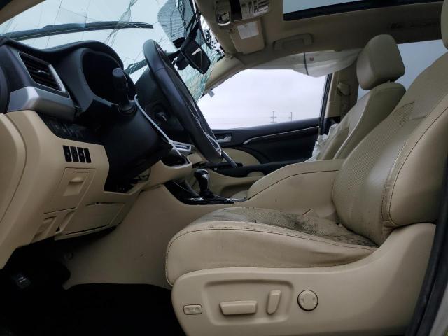  TOYOTA HIGHLANDER 2014 Złoty