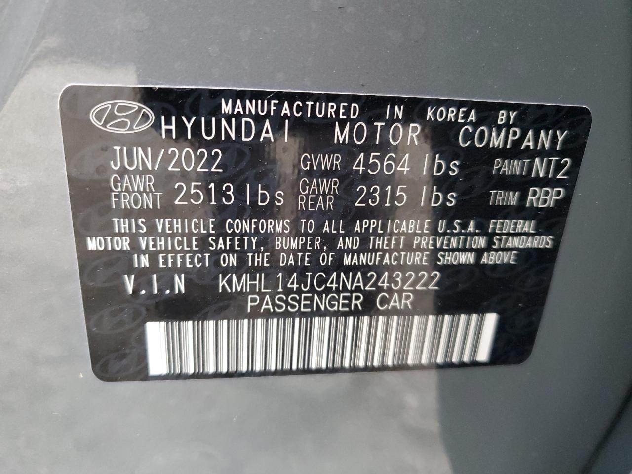 2022 Hyundai Sonata - Image 14