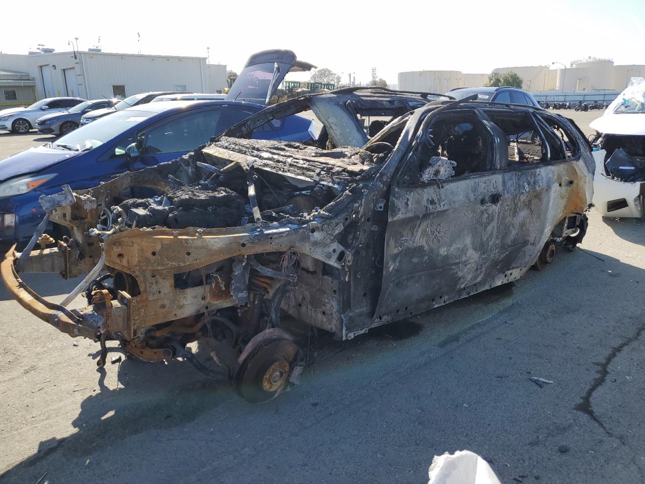 2008 Bmw X5 3.0I de vânzare în Martinez, CA - Burn - Engine