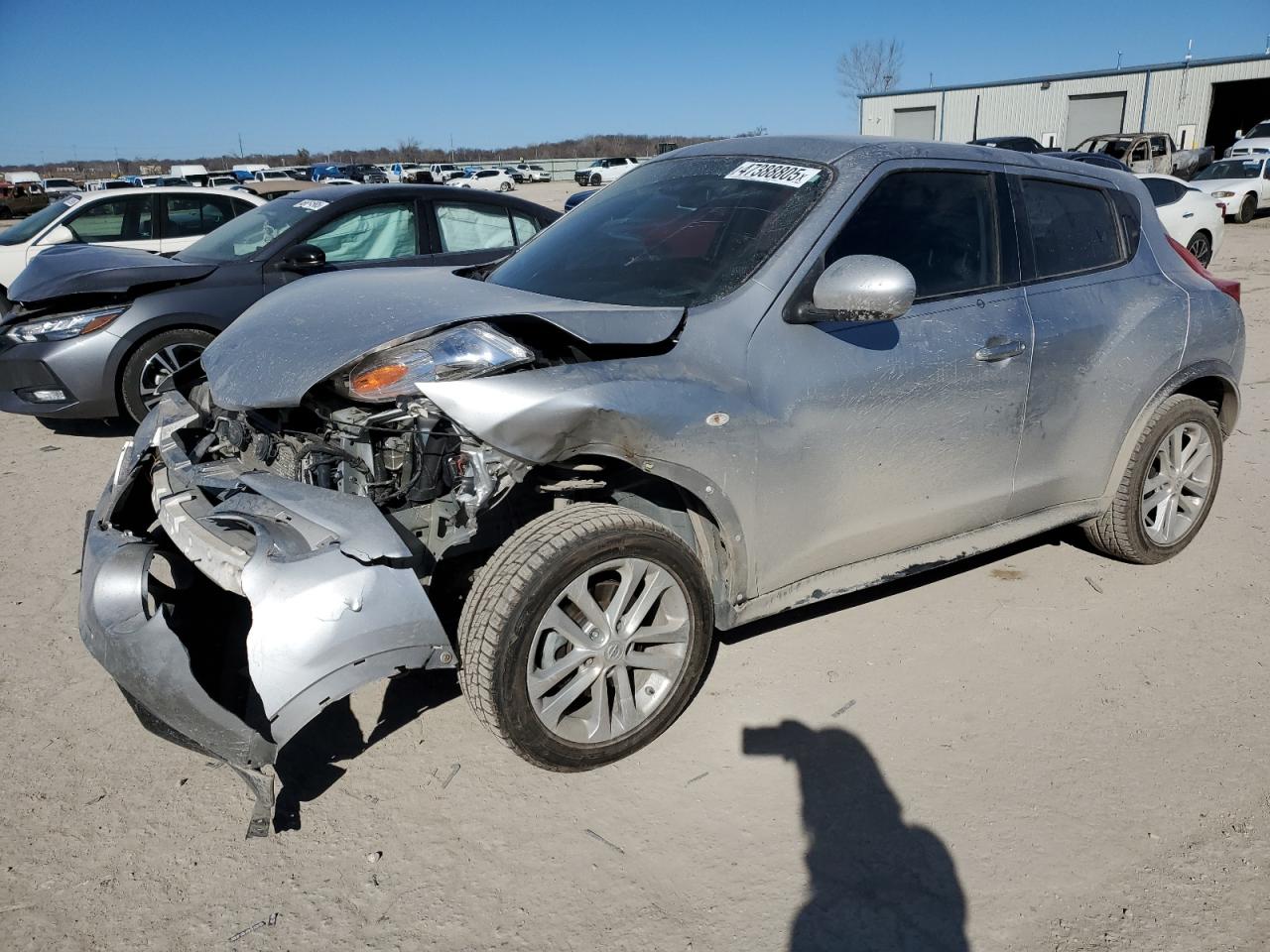 2012 Nissan Juke S zu verkaufen in Kansas City, KS - Front End
