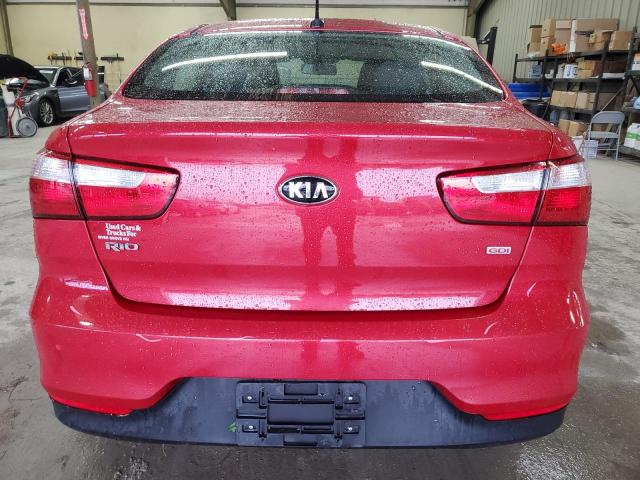  KIA RIO 2017 Червоний
