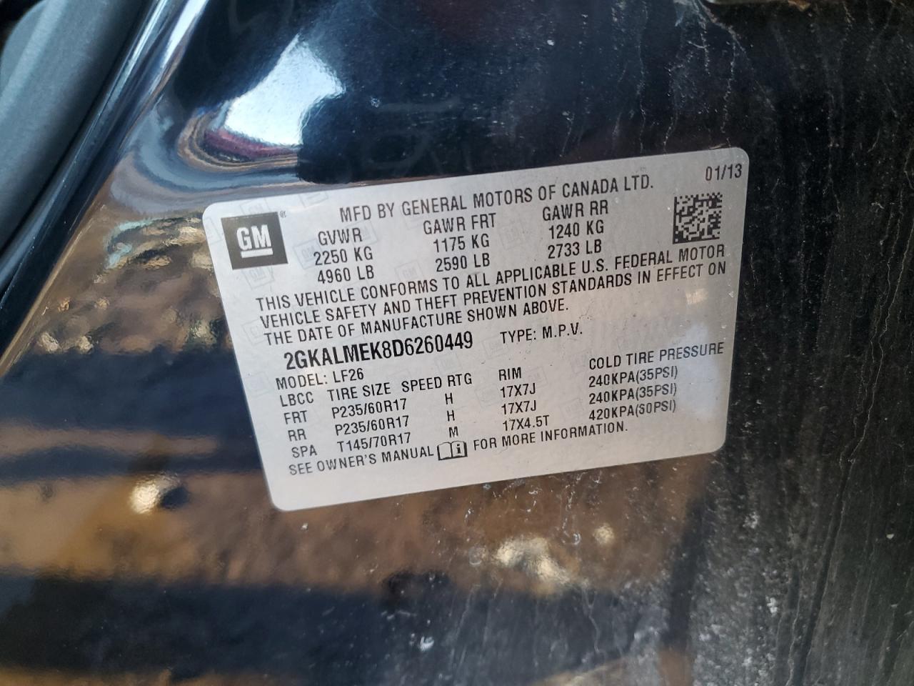 2013 GMC Terrain - Image 13