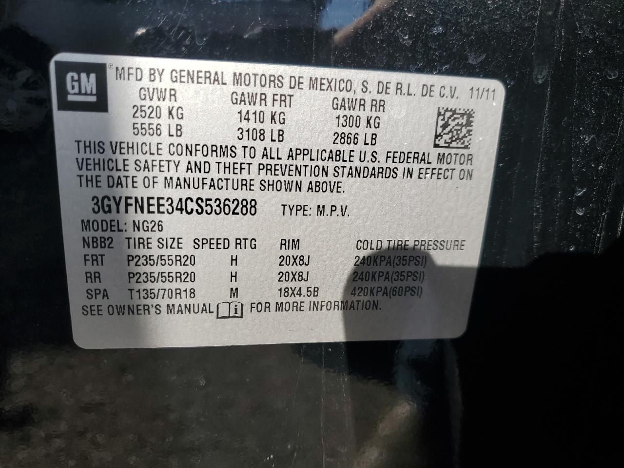 2012 Cadillac SRX - Image 13