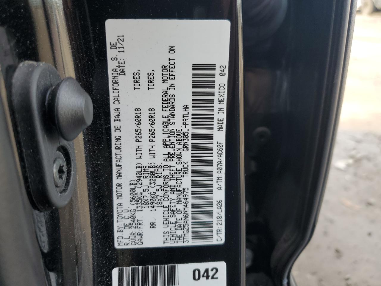 2022 Toyota Tacoma - Image 14