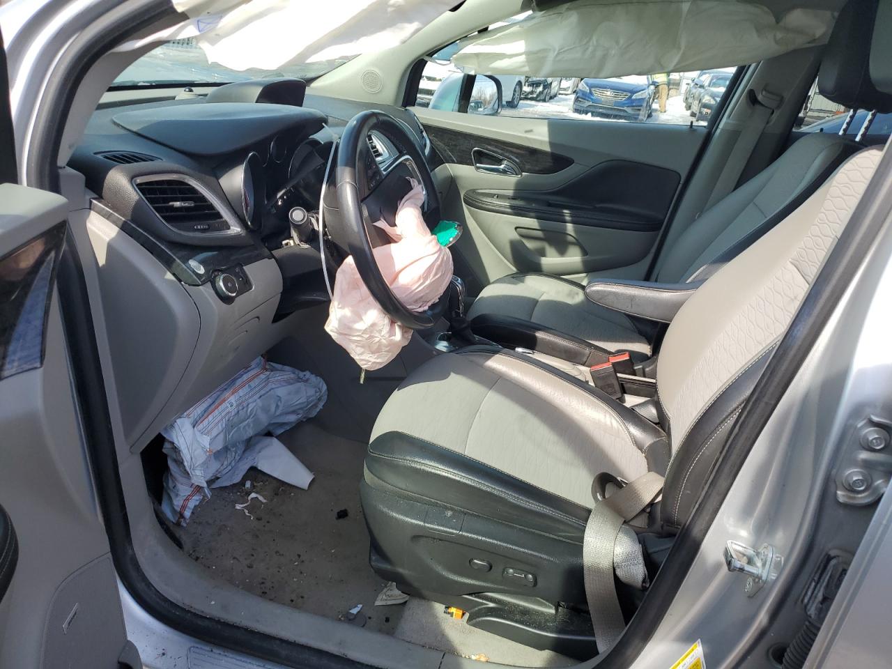 2015 BUICK ENCORE with FRONT END damage, VIN KL4CJBSB2FB218596