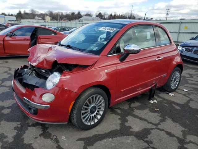  FIAT 500 2012 Красный