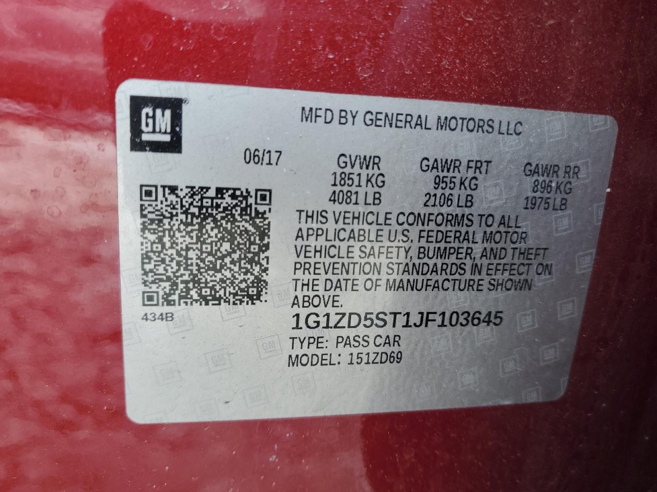 2018 Chevrolet Malibu - Image 13