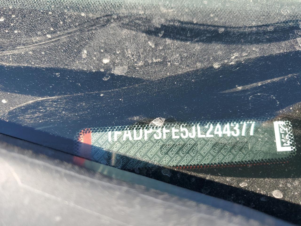1FADP3FE5JL244377 FORD FOCUS 2018