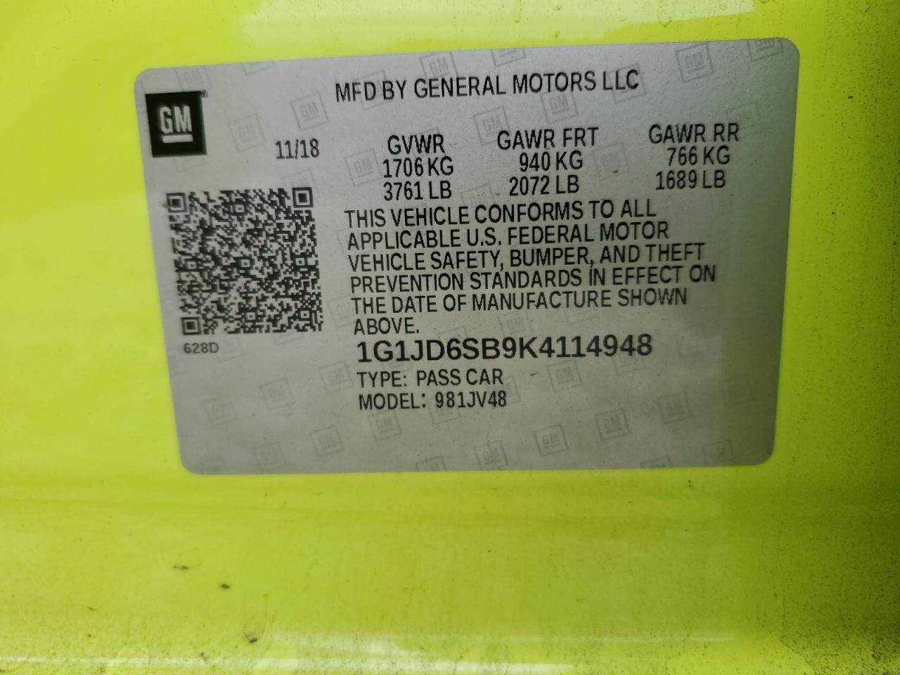 2019 Chevrolet Sonic - Image 14