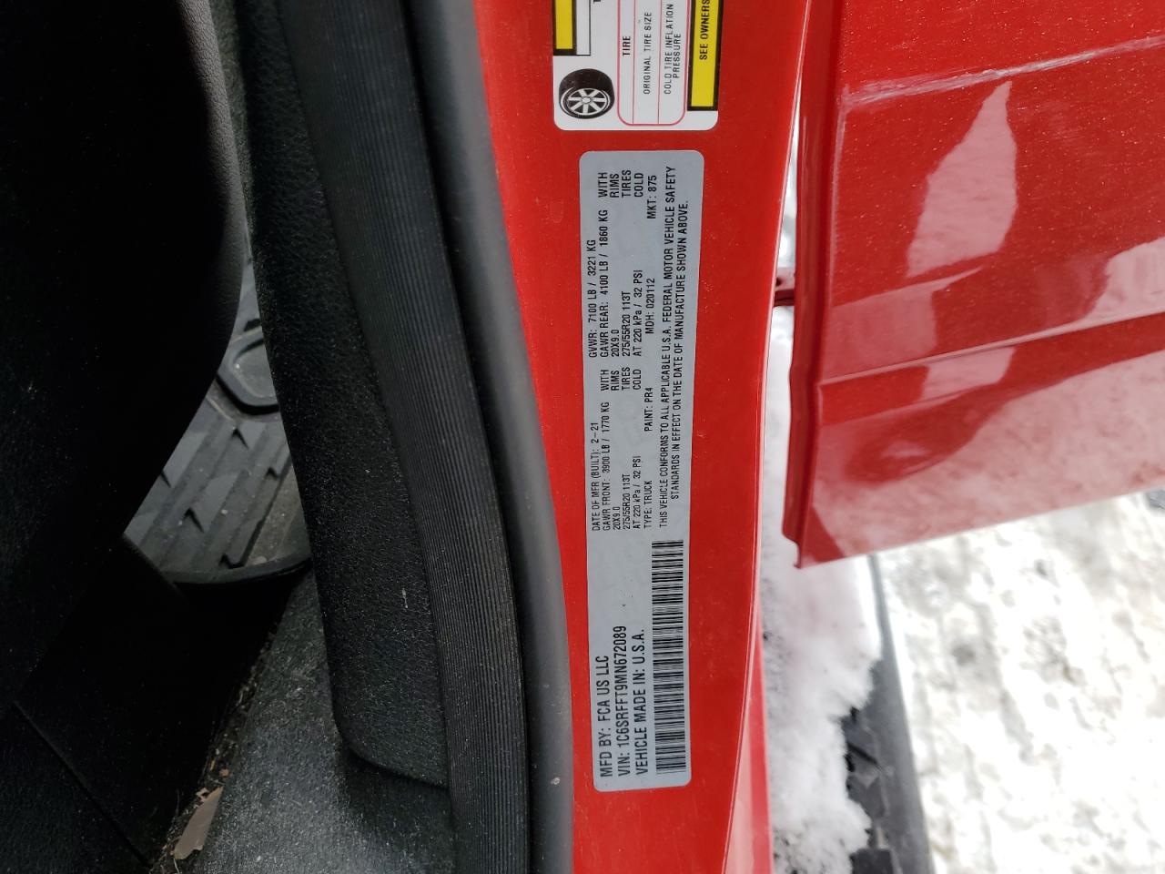 2021 RAM 1500 - Image 12