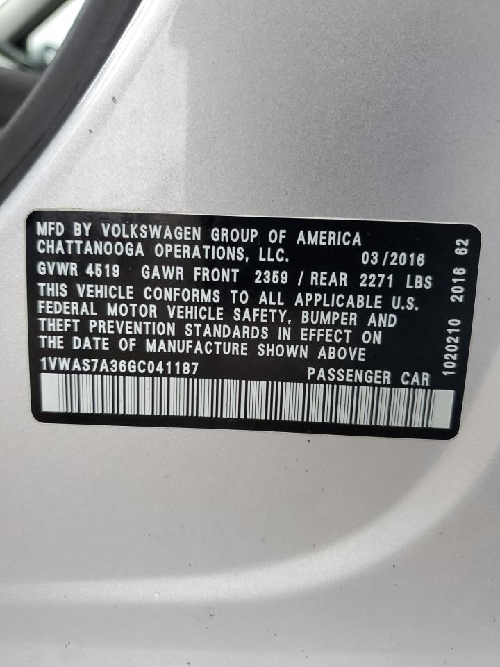 2016 Volkswagen Passat - Image 12