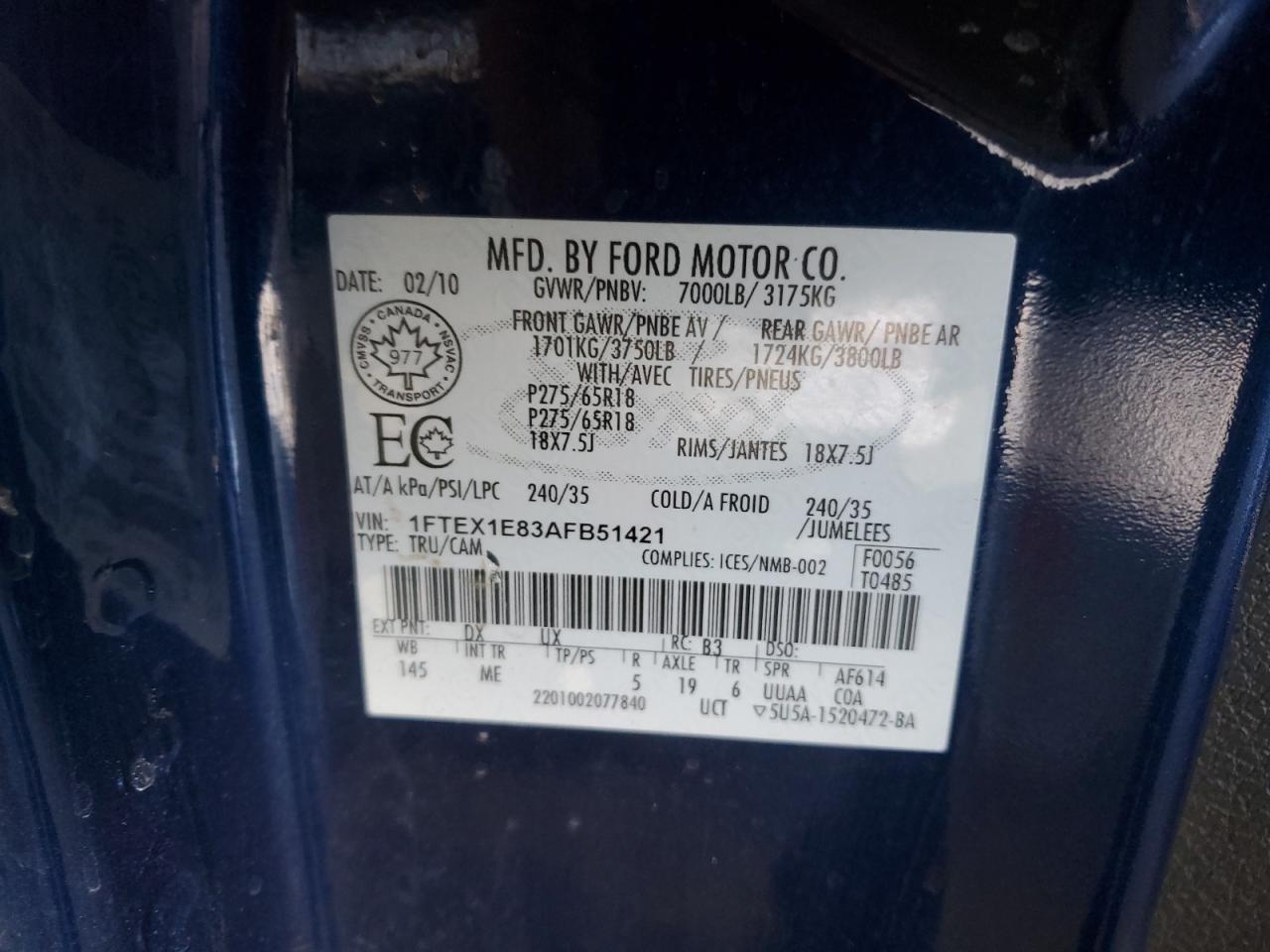 2010 Ford F-150 - Image 12