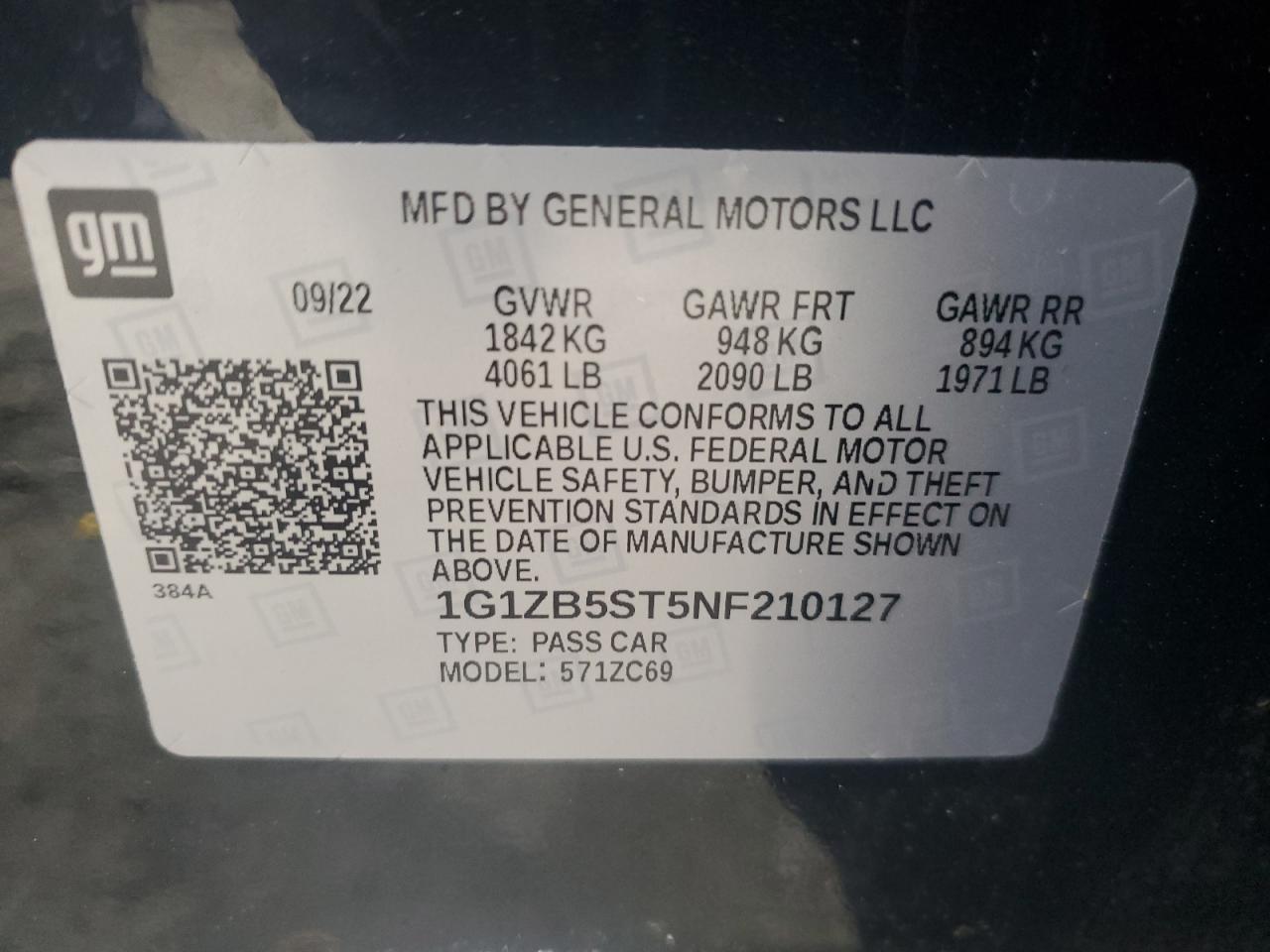 2022 Chevrolet Malibu - Image 13