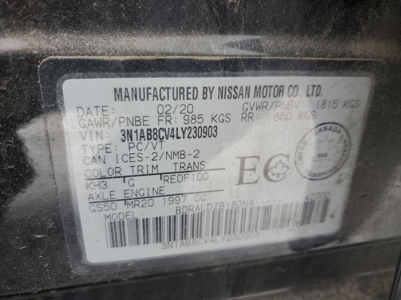 2020 Nissan Sentra - Image 13