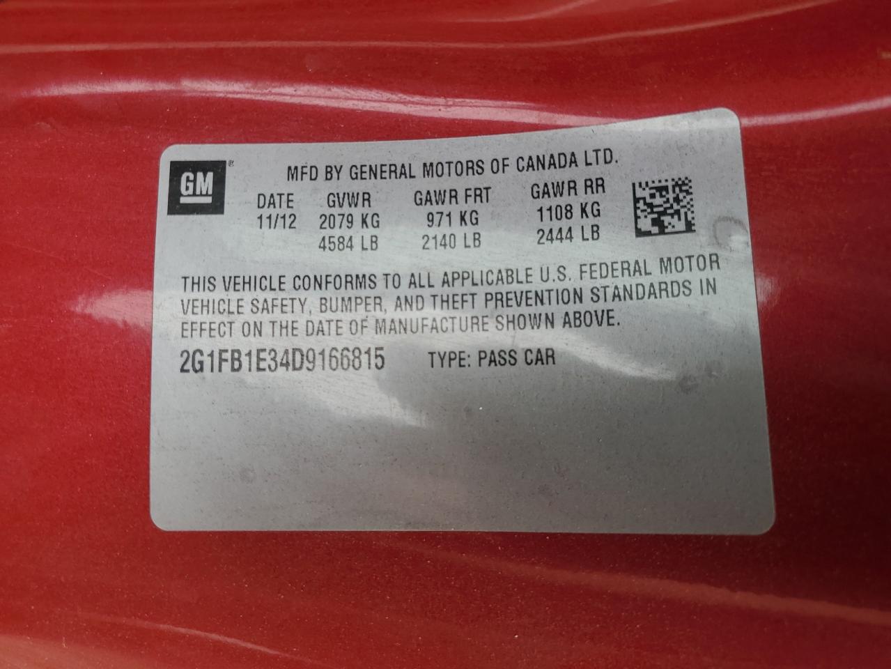 2013 Chevrolet Camaro - Image 14