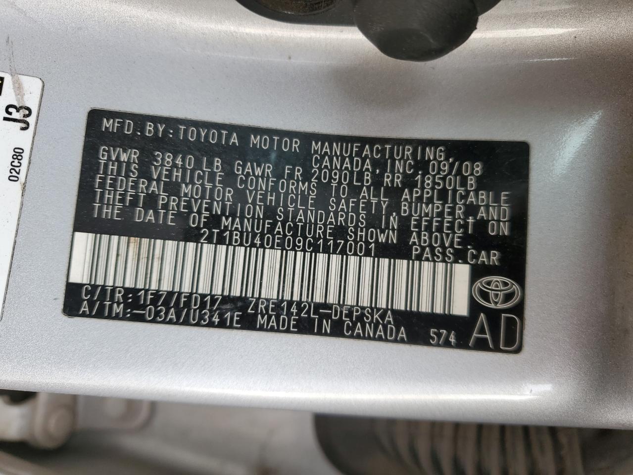 2009 Toyota Corolla - Image 12