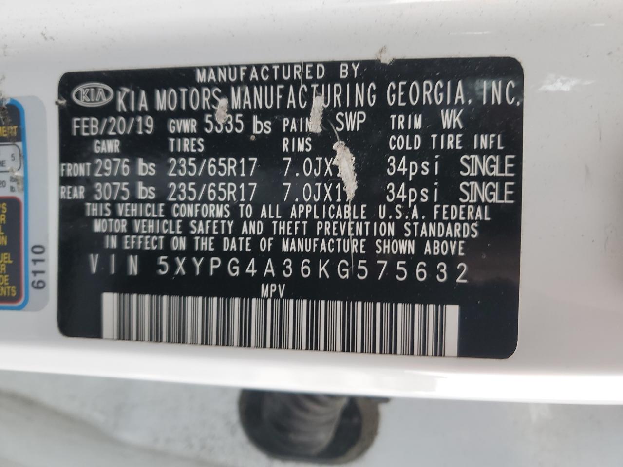 2019 Kia Sorento - Image 15