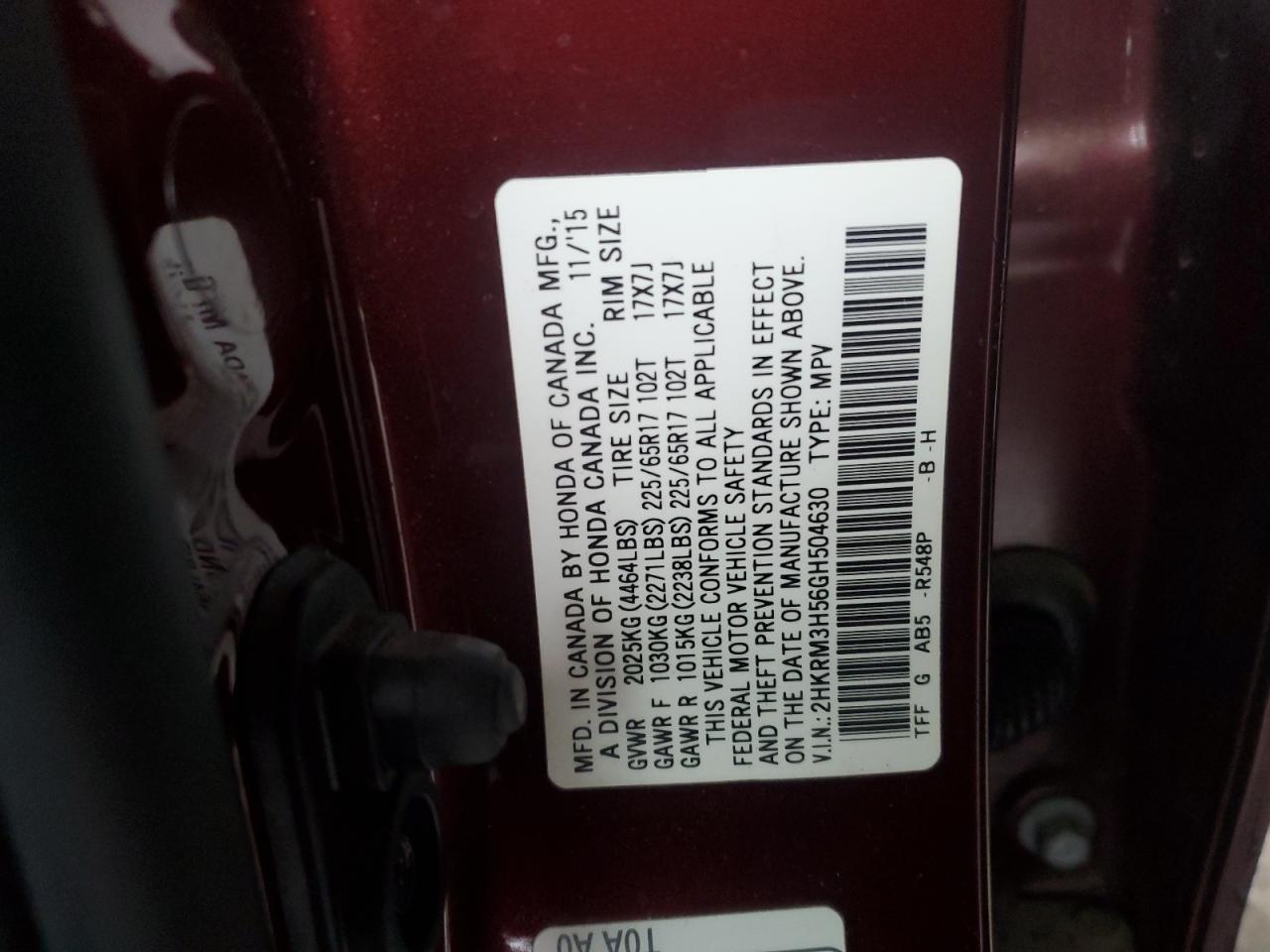 2016 Honda CR-V - Image 14