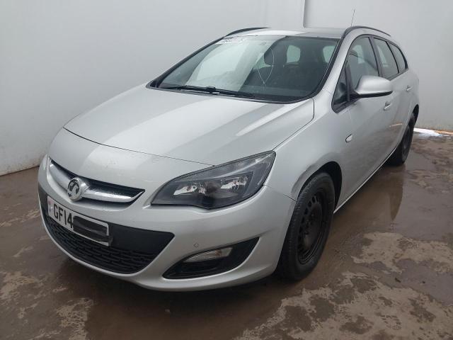 2014 VAUXHALL ASTRA EXCL for sale at Copart WESTBURY