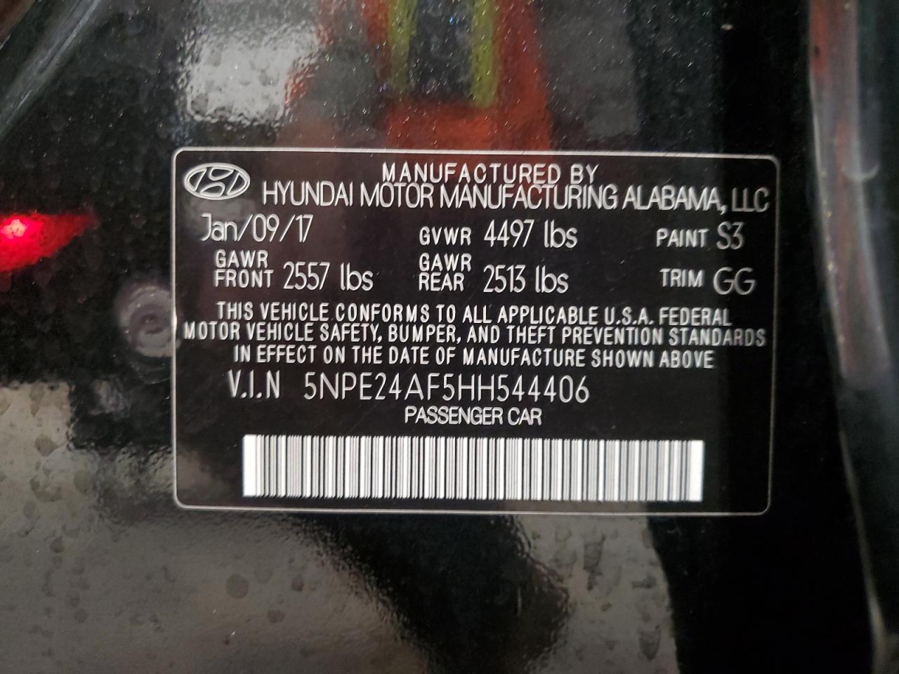 2017 Hyundai Sonata - Image 14