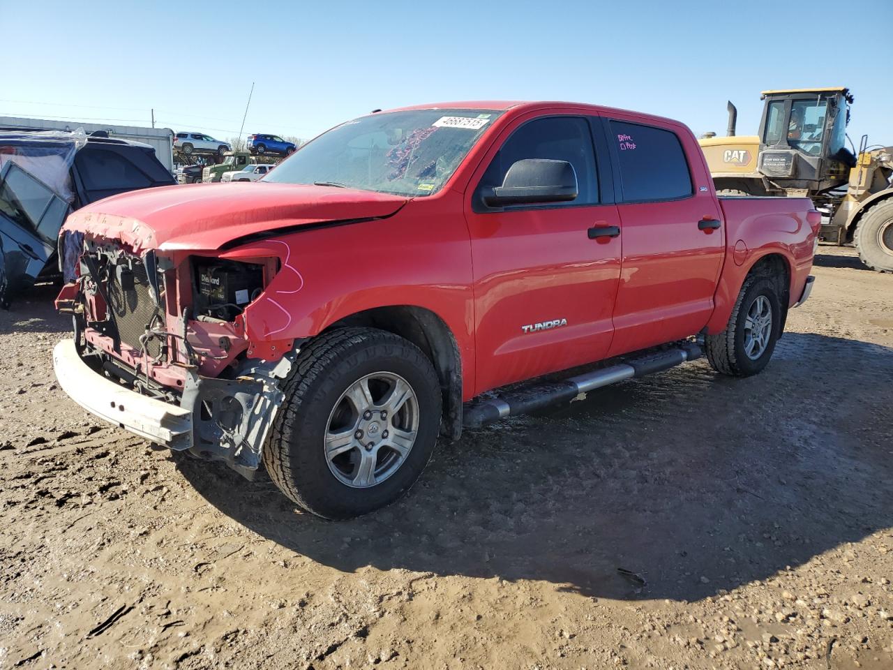 2011 Toyota Tundra Crewmax Sr5 продається в Kansas City, KS - Front End