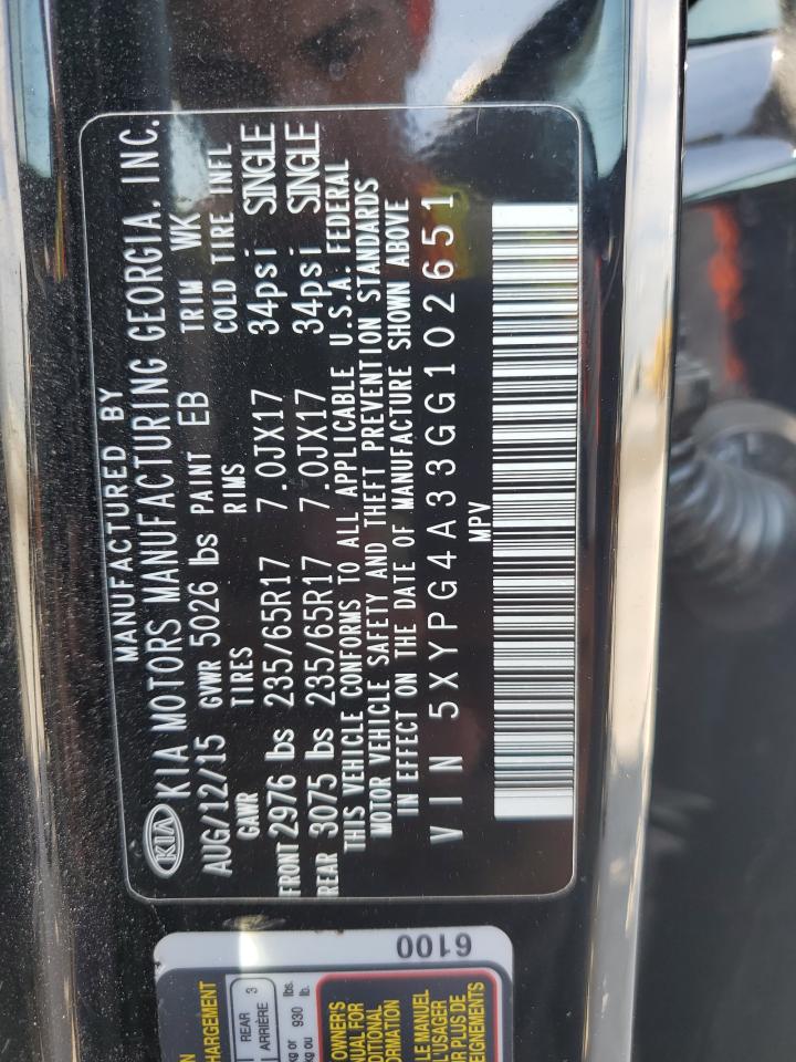 2016 Kia Sorento - Image 13