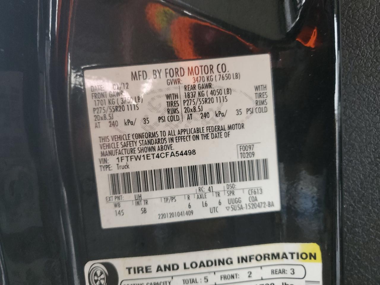 2012 Ford F-150 - Image 12
