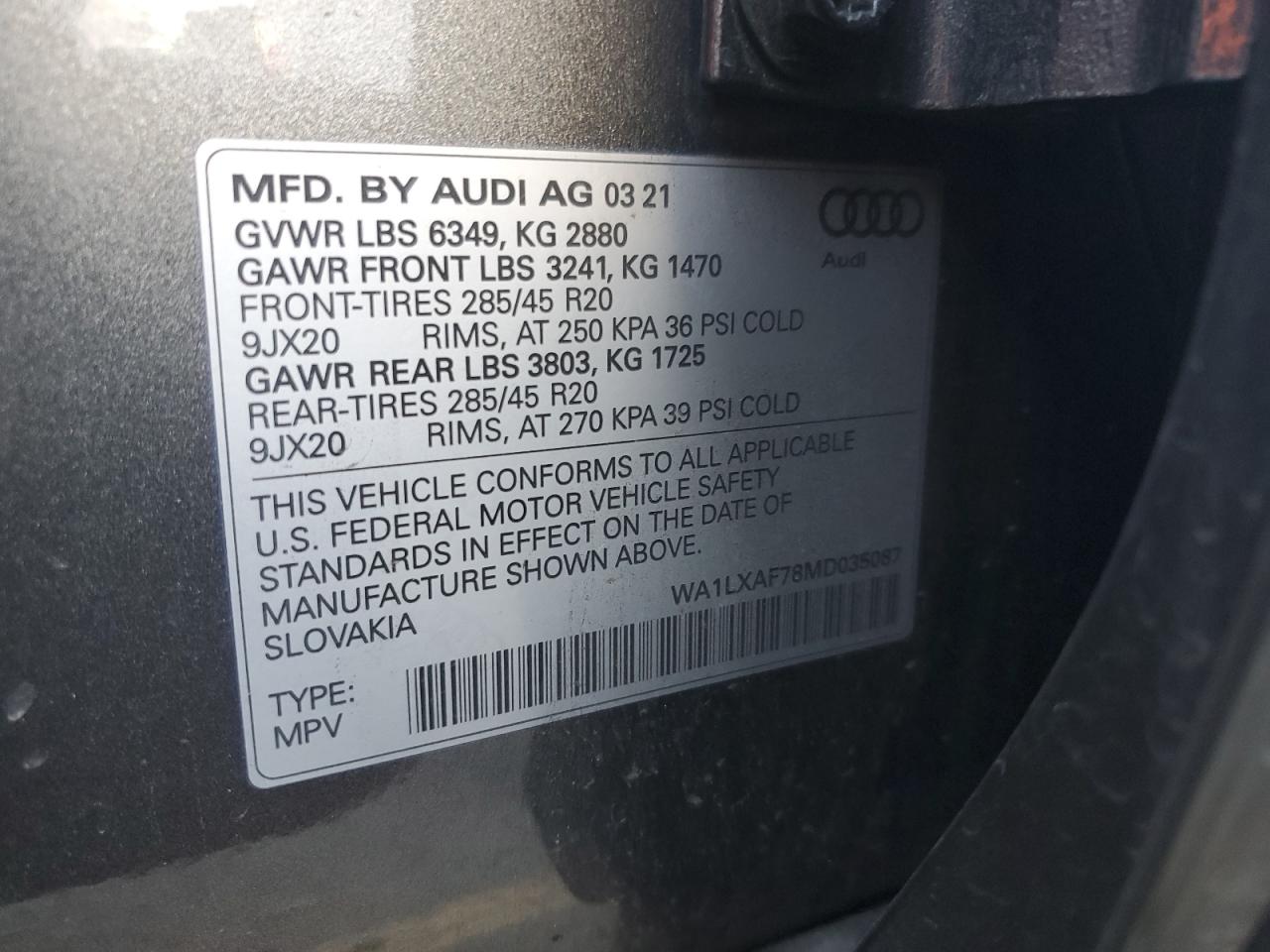 2021 Audi Q7 - Image 13