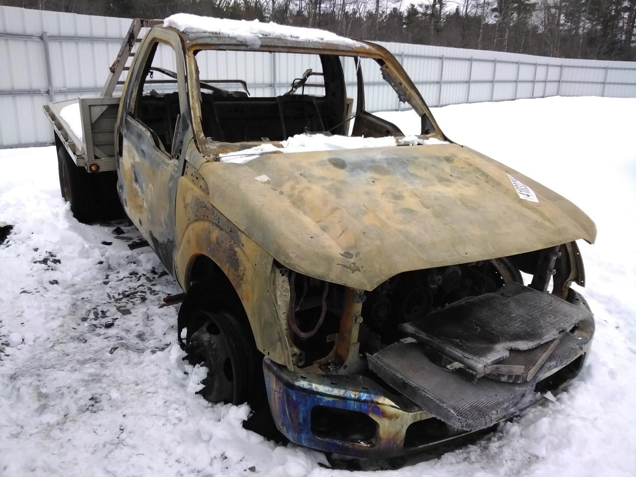 2012 Ford F450 Super Duty იყიდება Windham-ში, ME - Burn