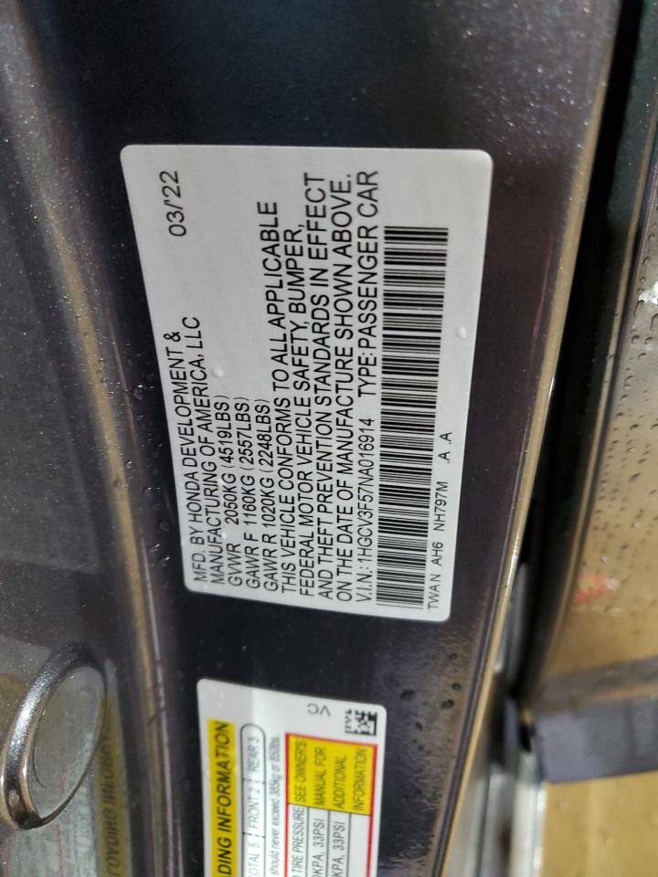 2022 Honda Accord - Image 13