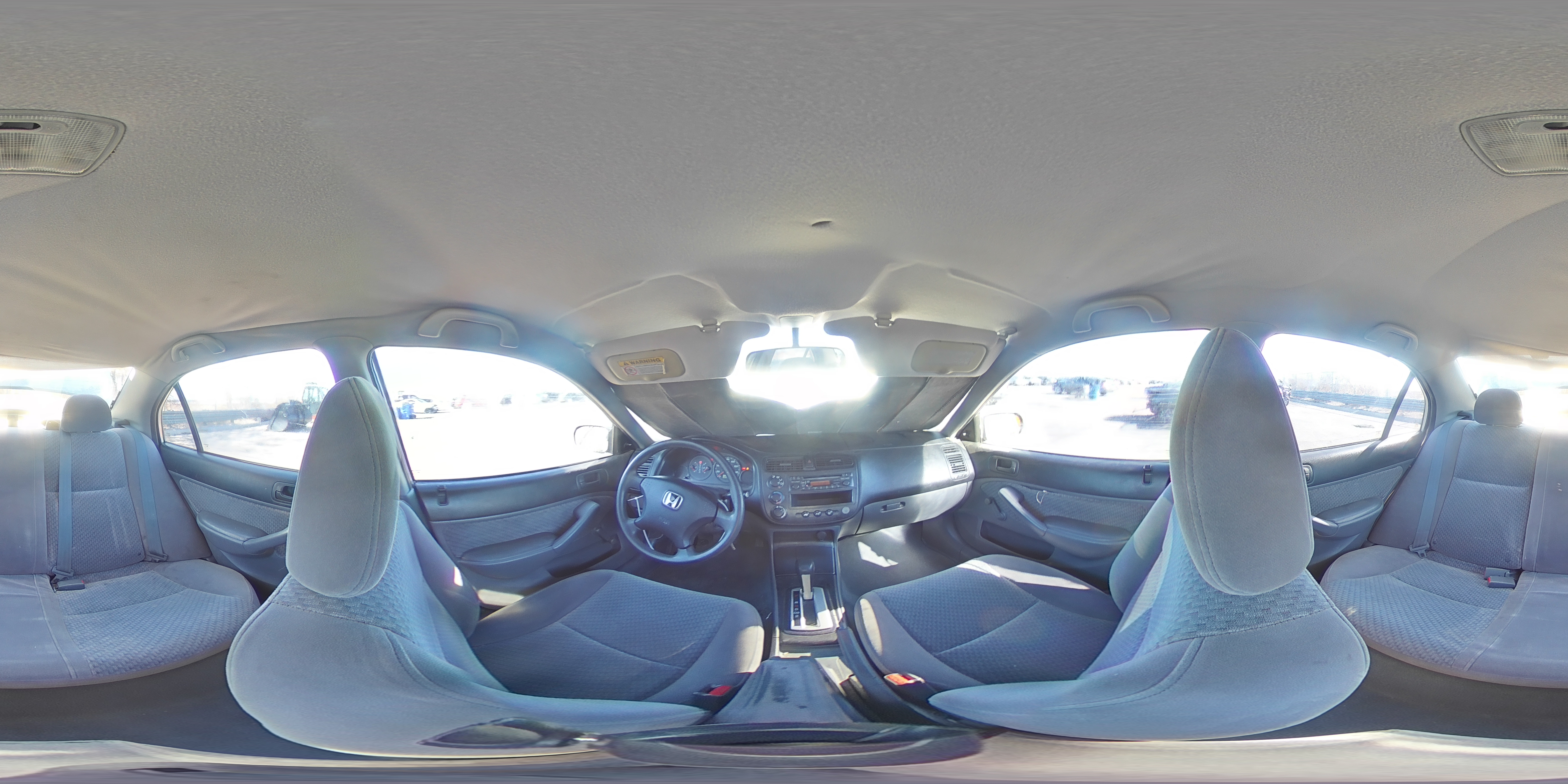 2004 Honda Civic Dx Vp VIN: 2HGES16354H633149 Lot: 45868795