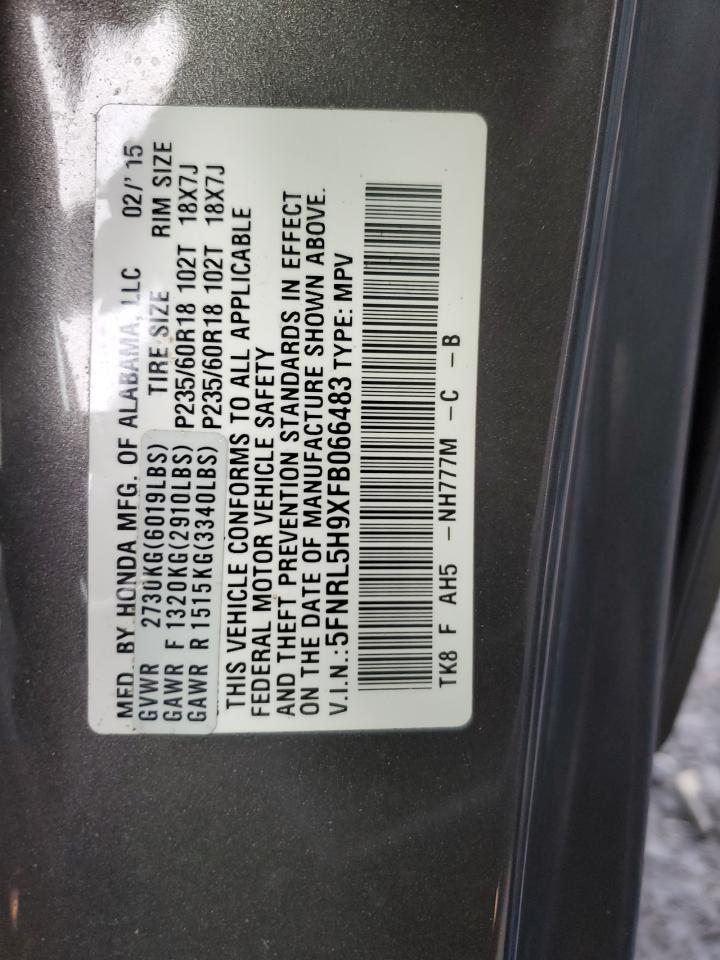 2015 Honda Odyssey - Image 13