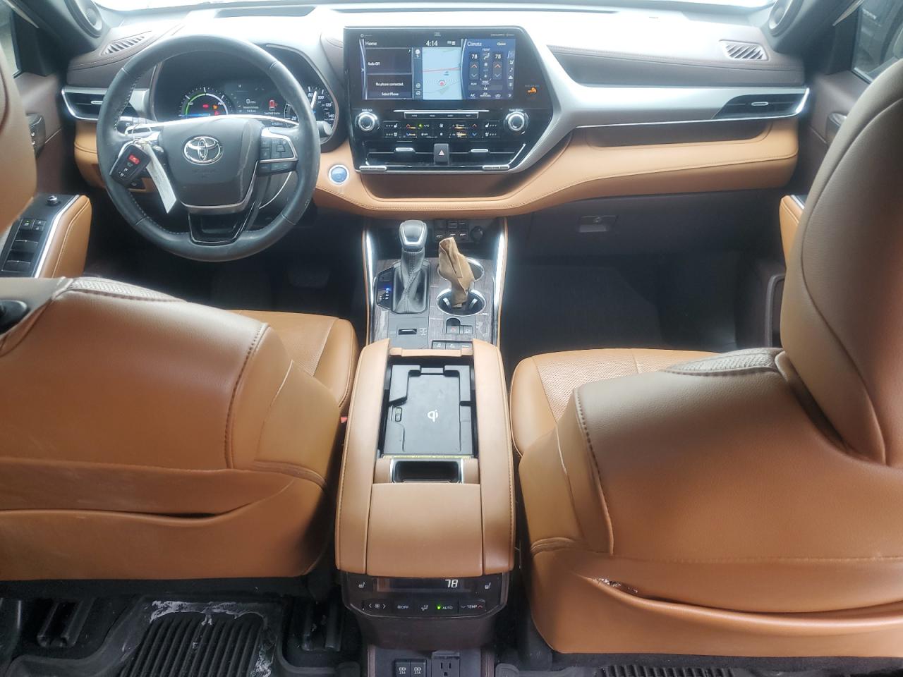 2021 Toyota Highlander Hybrid Platinum VIN: 5TDEBRCH7MS028029 Lot: 46925905