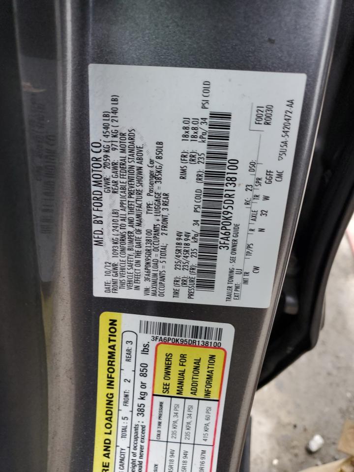 2013 Ford Fusion - Image 12