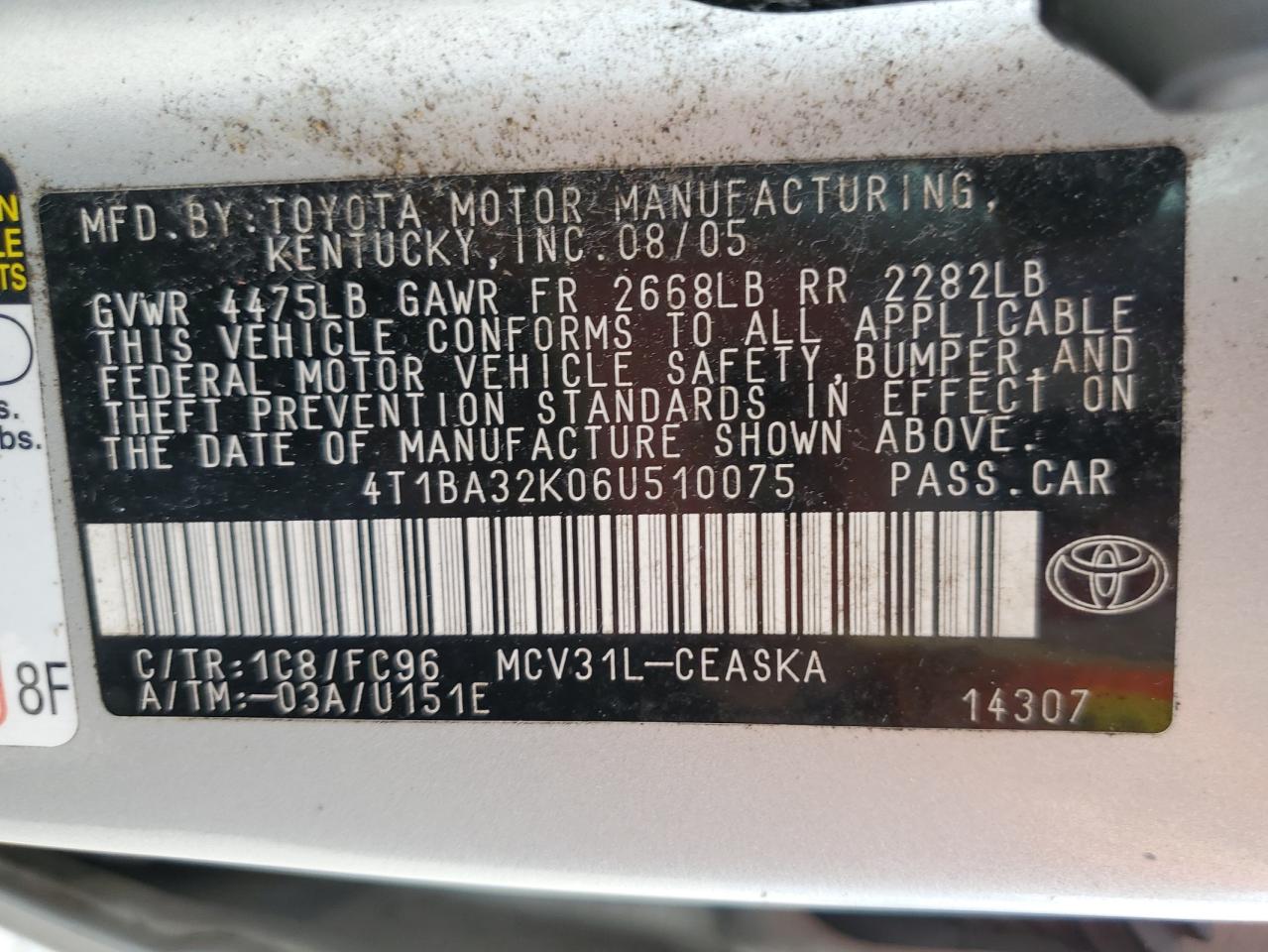 2006 Toyota Camry - Image 13