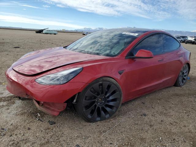 TESLA MODEL 3 2023 Красный