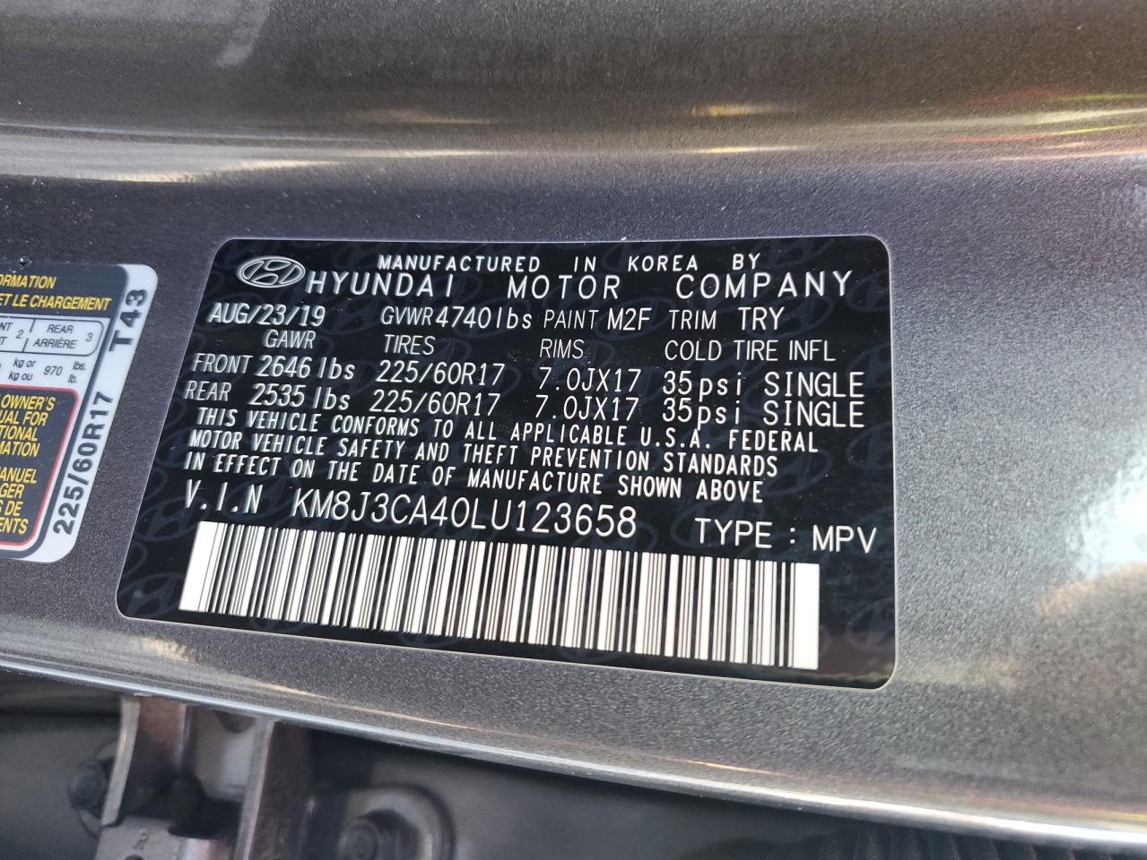 2020 Hyundai Tucson - Image 14