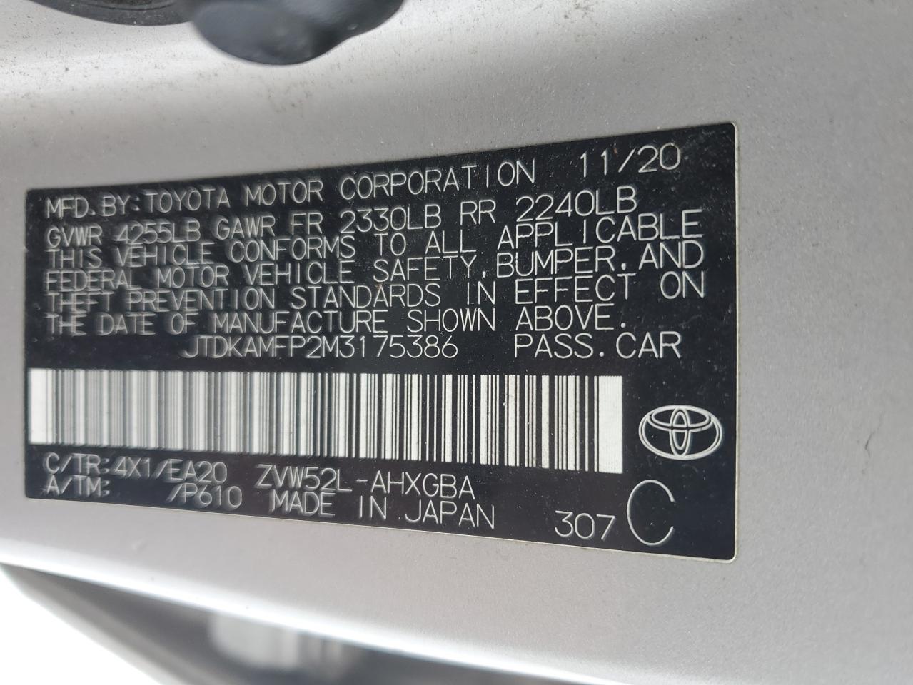 2021 Toyota Prius - Image 12