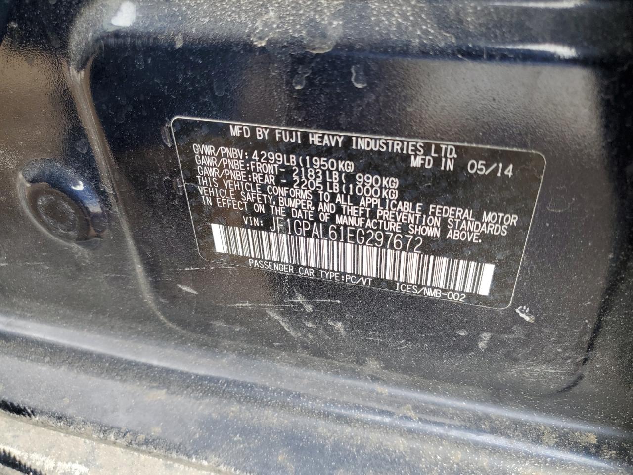 2014 Subaru Impreza - Image 12