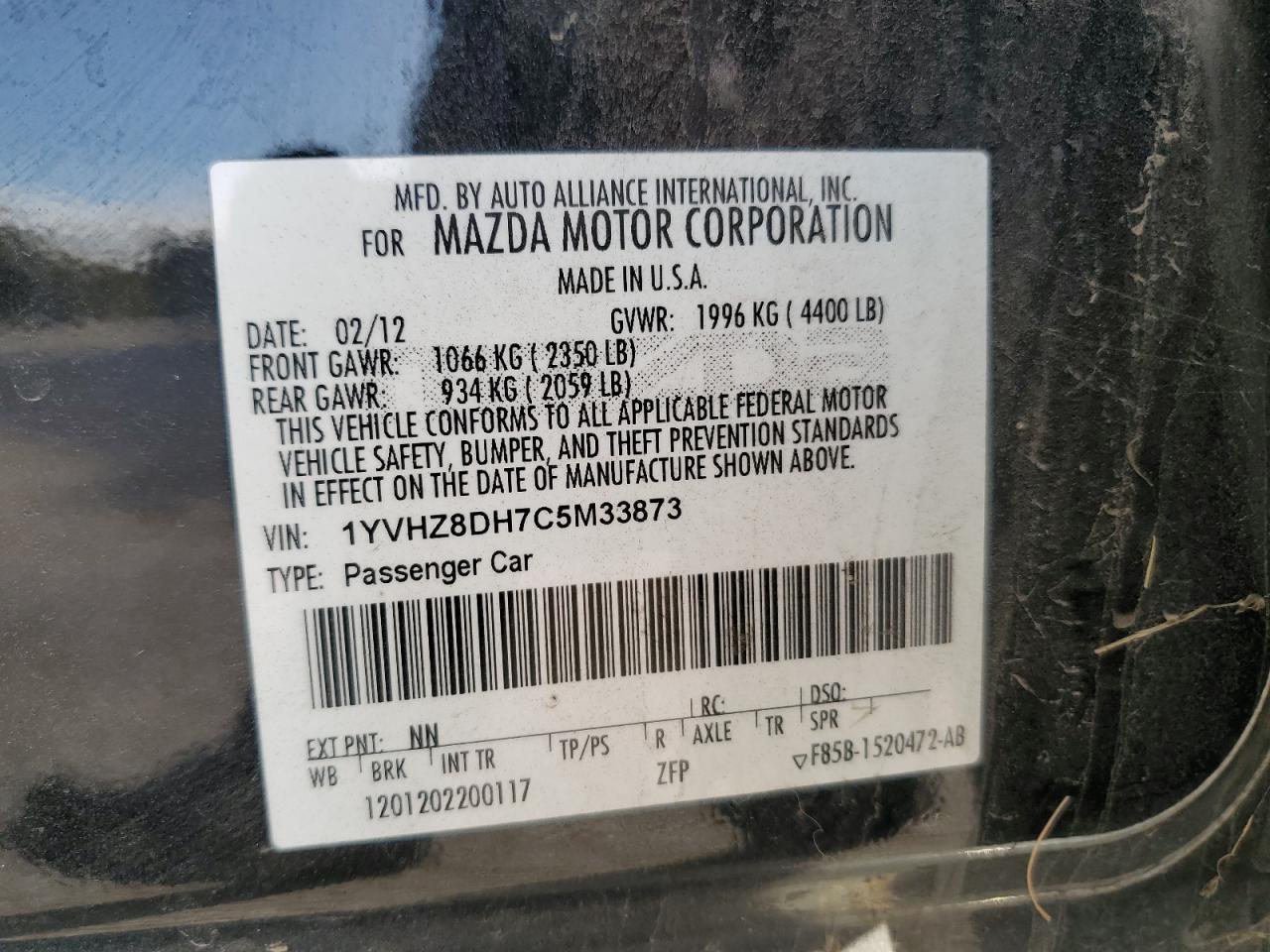 2012 Mazda 6 - Image 15