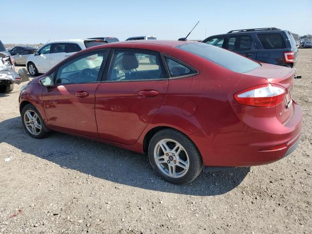 FORD FIESTA 2017 Red