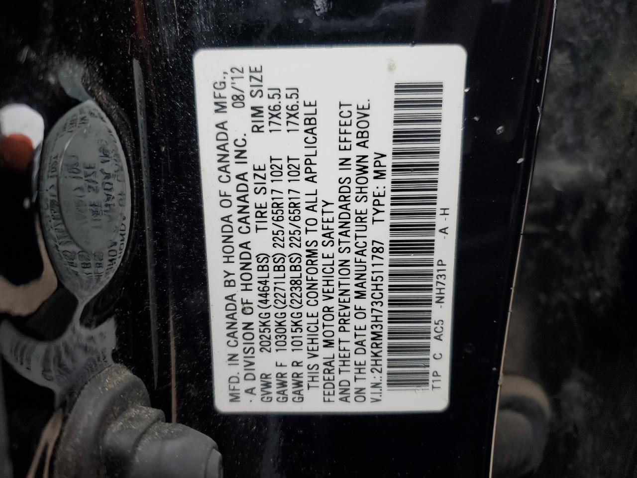 2012 Honda CR-V - Image 13