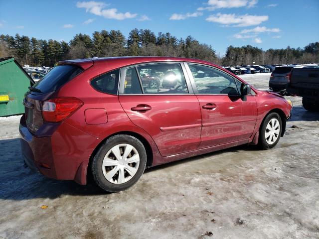 Crossovers SUBARU IMPREZA 2013 Czerwony