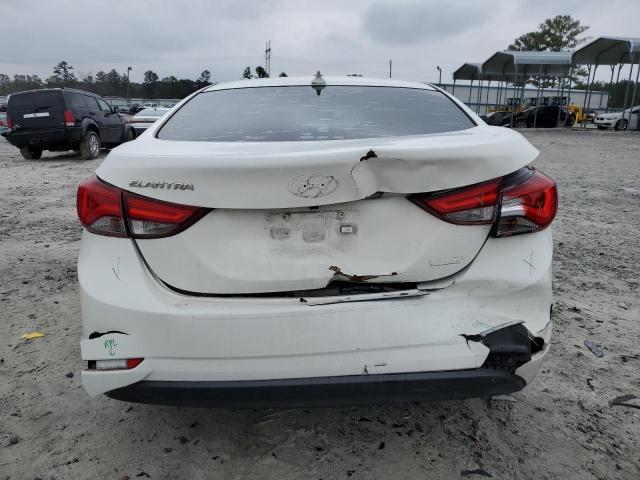  HYUNDAI ELANTRA 2015 White