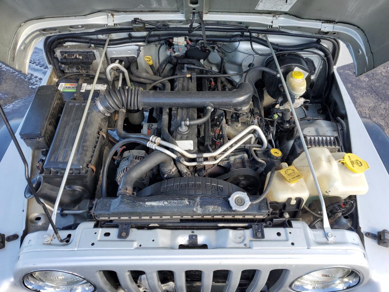 2004 Jeep Wrangler / Tj Rubicon VIN: 1J4FA69S14P766938 Lot: 46284815